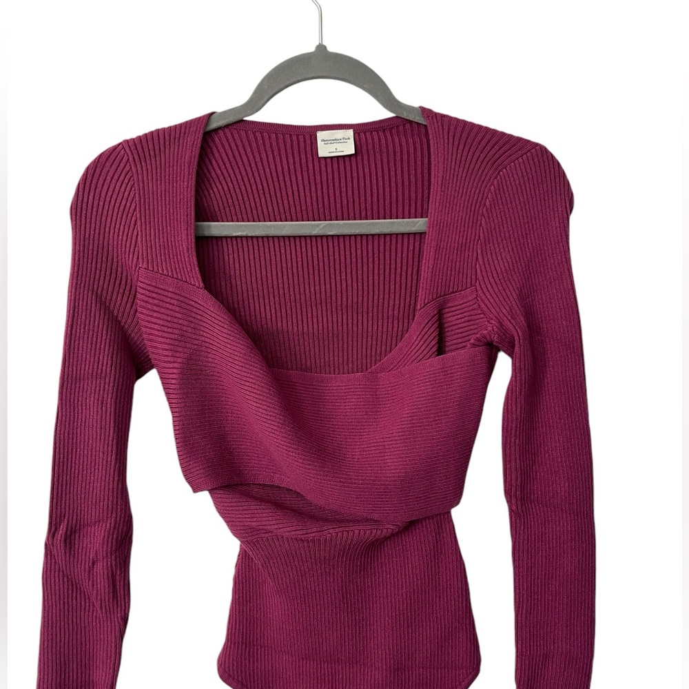 Abercrombie and Fitch Wrap Sweater Bodysuit